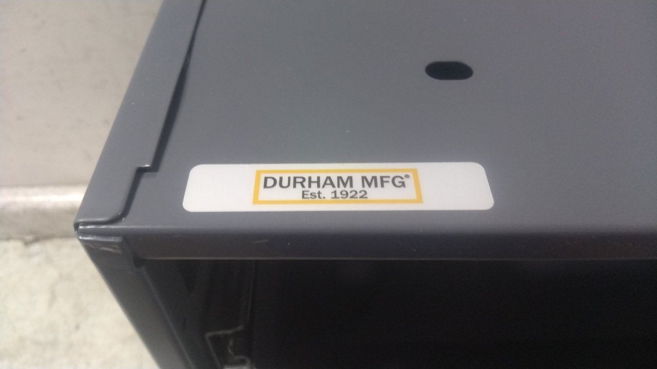 Durham Mfg 321B-95 6 Slot Heavy Duty Slide Rack