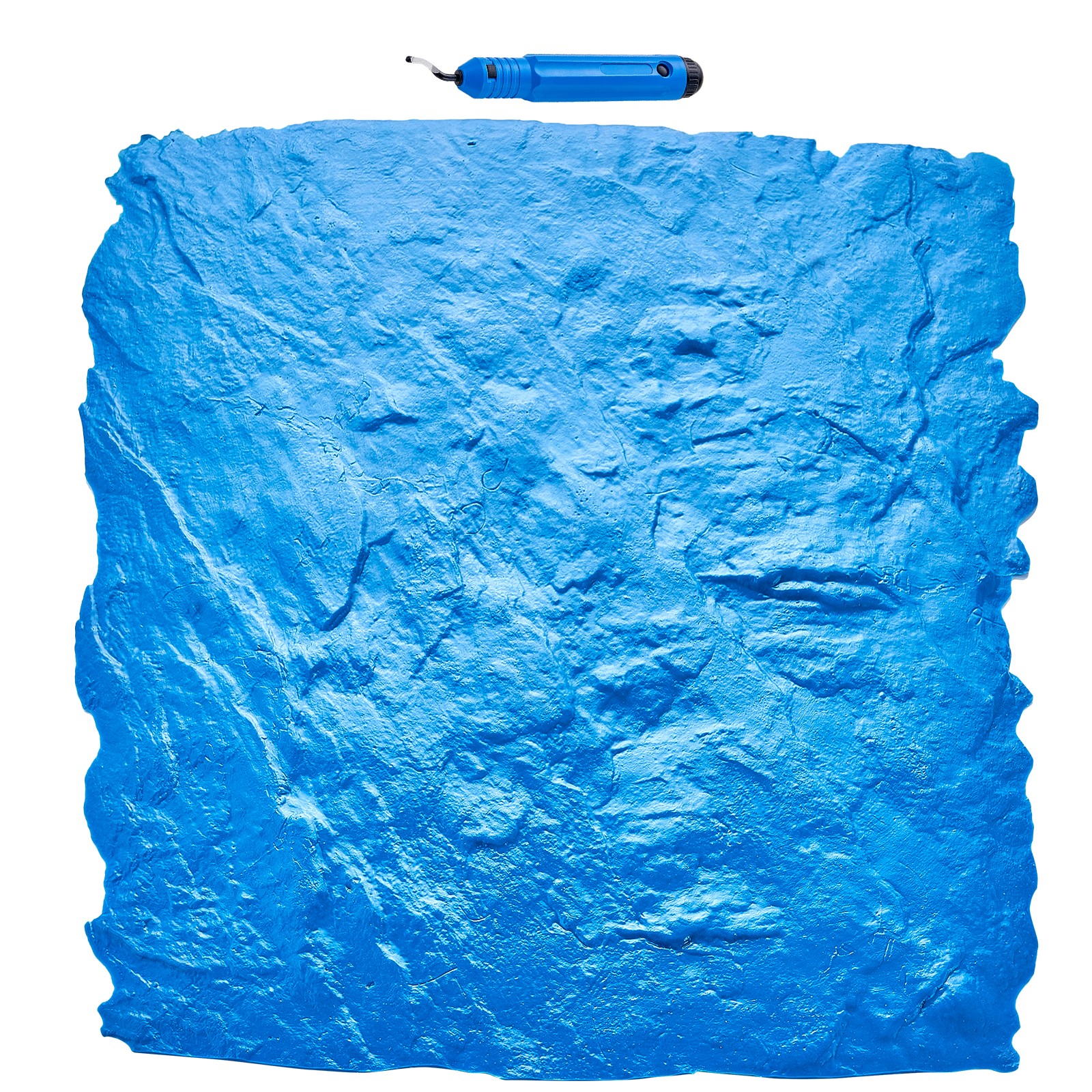 Concrete Stamps Mat 24 x 24 in Texturing Skin Polyurethane Stamp Mat