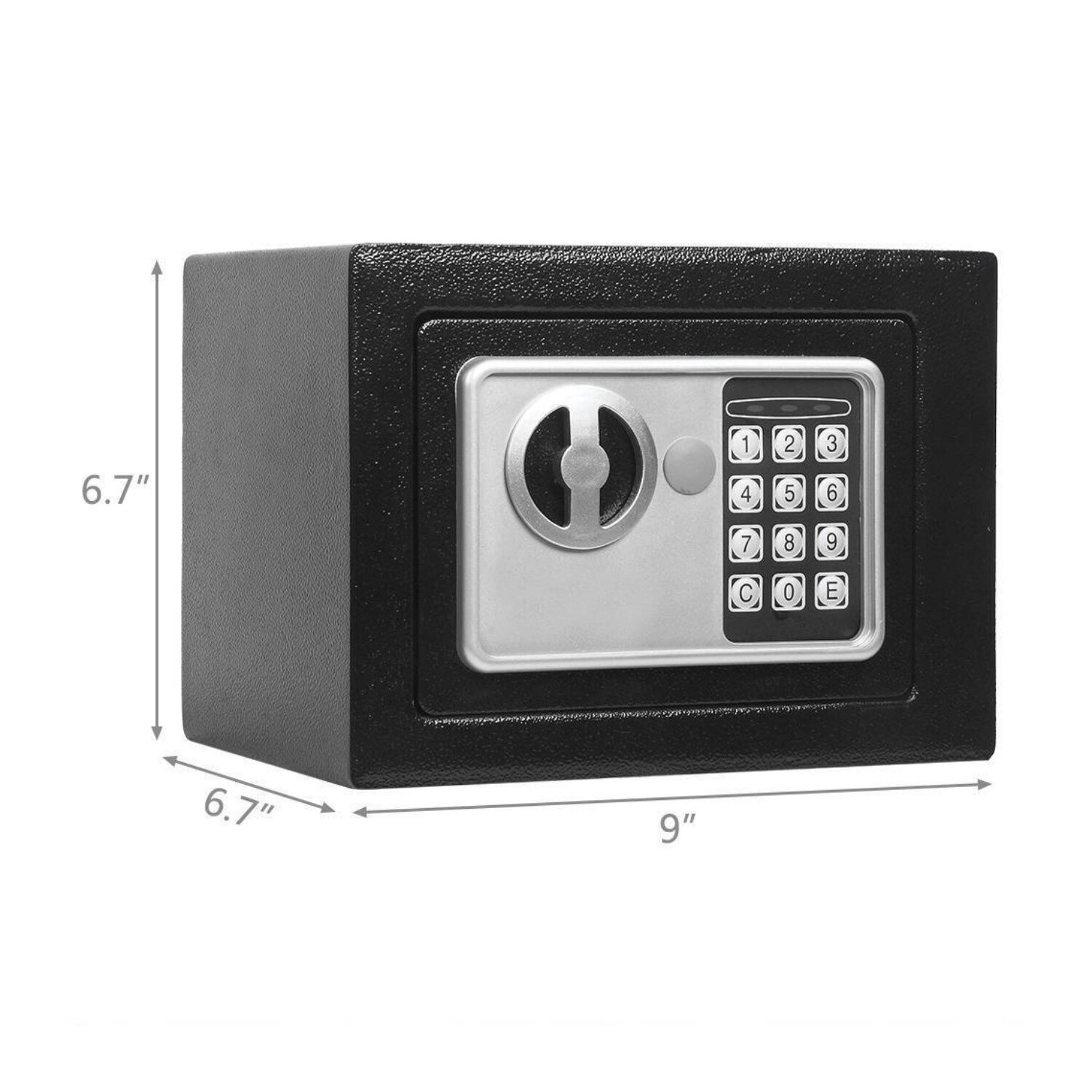 US Security Electronic Digital Safe Box Keypad Lock Jewelry Gun Home Office Cash