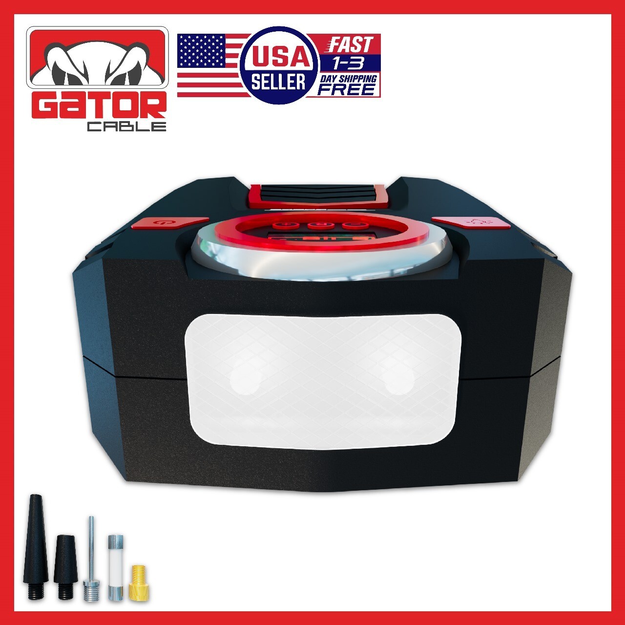 Car Tire Air Pump Inflator Compressor Digital Electric Auto Portable 150PSI 12V