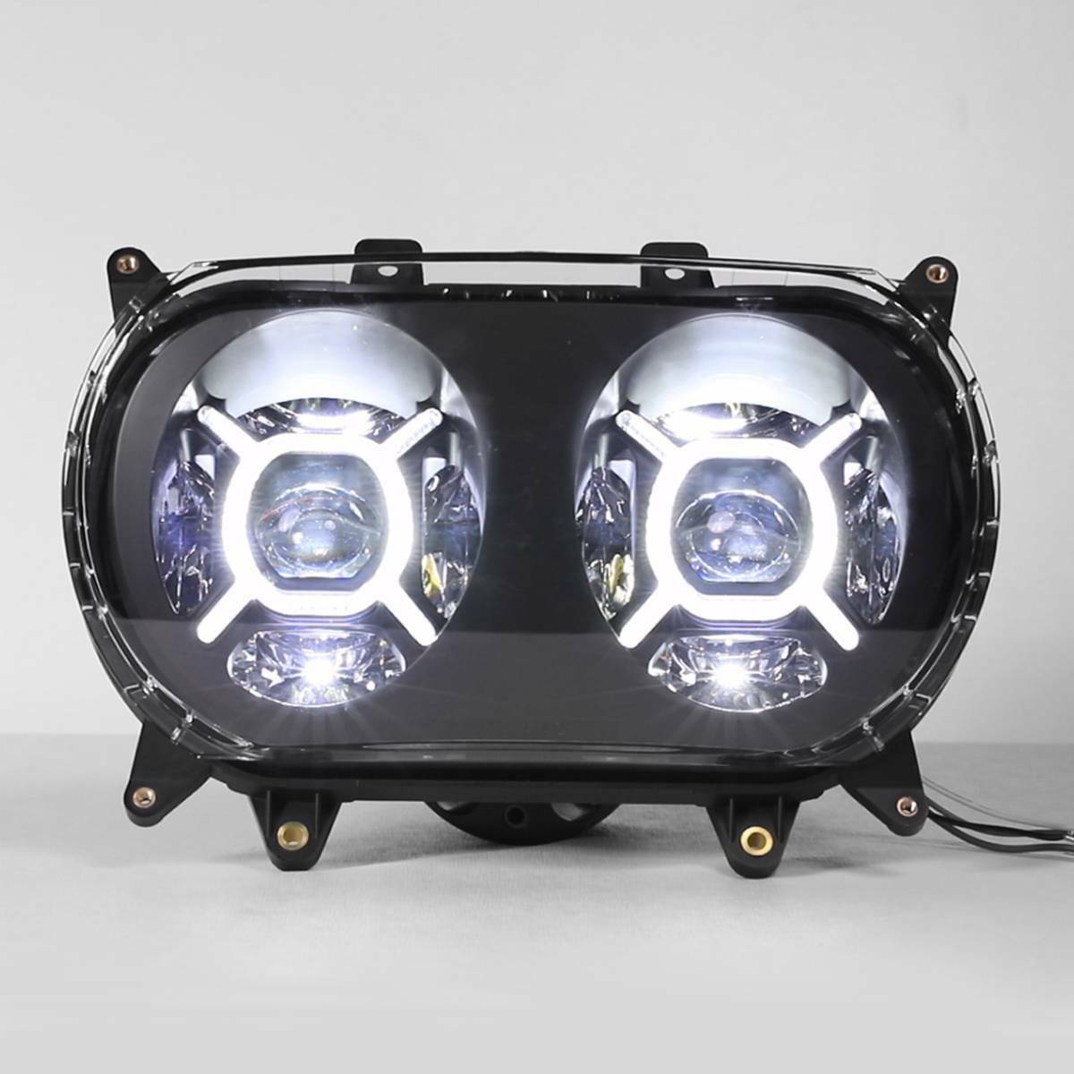 LED Headlight W/ DRL Headlamp Projector Hi/Lo Beam for Road Glide 2015-2023