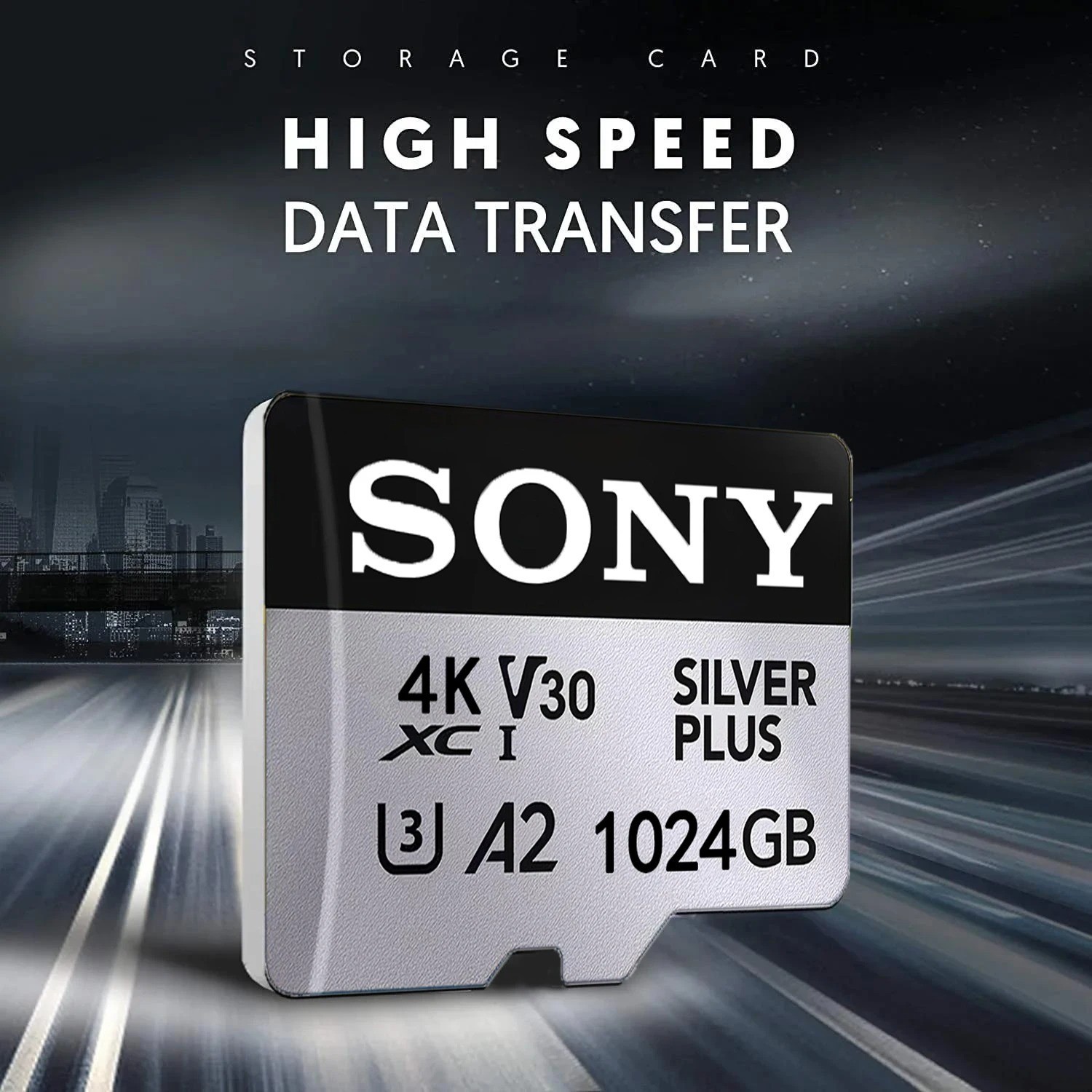 SONY 1TB 512GB 256GB 128GB Micro TF SD Card High Speed Class Flash Memory