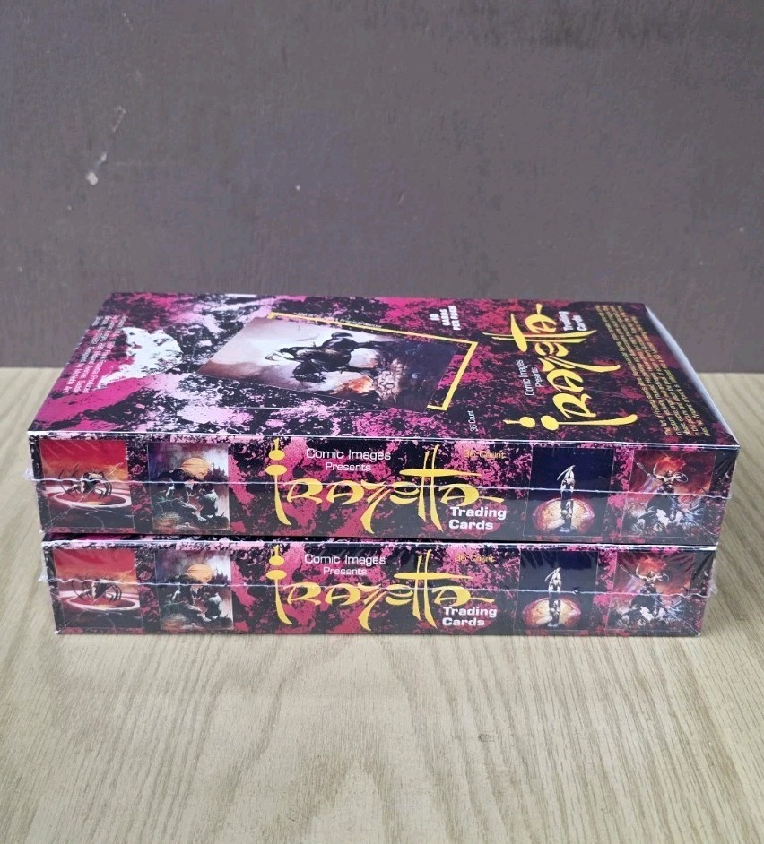 1991 (2) F. Frazetta Trading Cards Comic Images Art Box, Factory Sealed NM