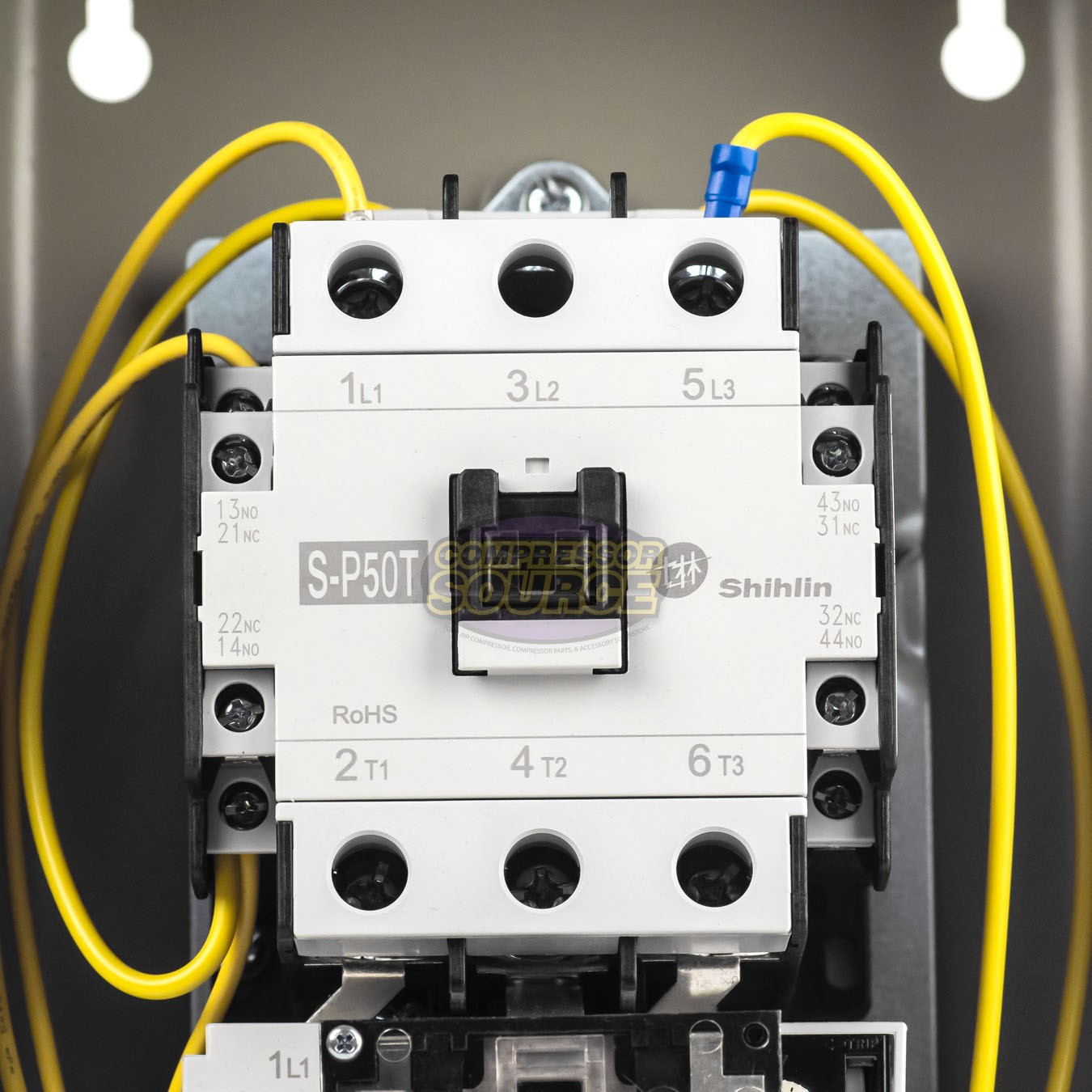 7.5 HP Single 1 Phase Magnetic Starter Motor Control On Off Button Bandsaw Auger