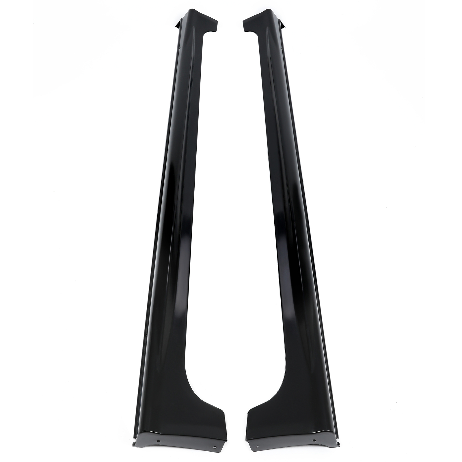 Fits Honda Civic 9th 4Dr 12-15 Mugen RR Style 2PCS Side Skirts Rocker Panels ABS