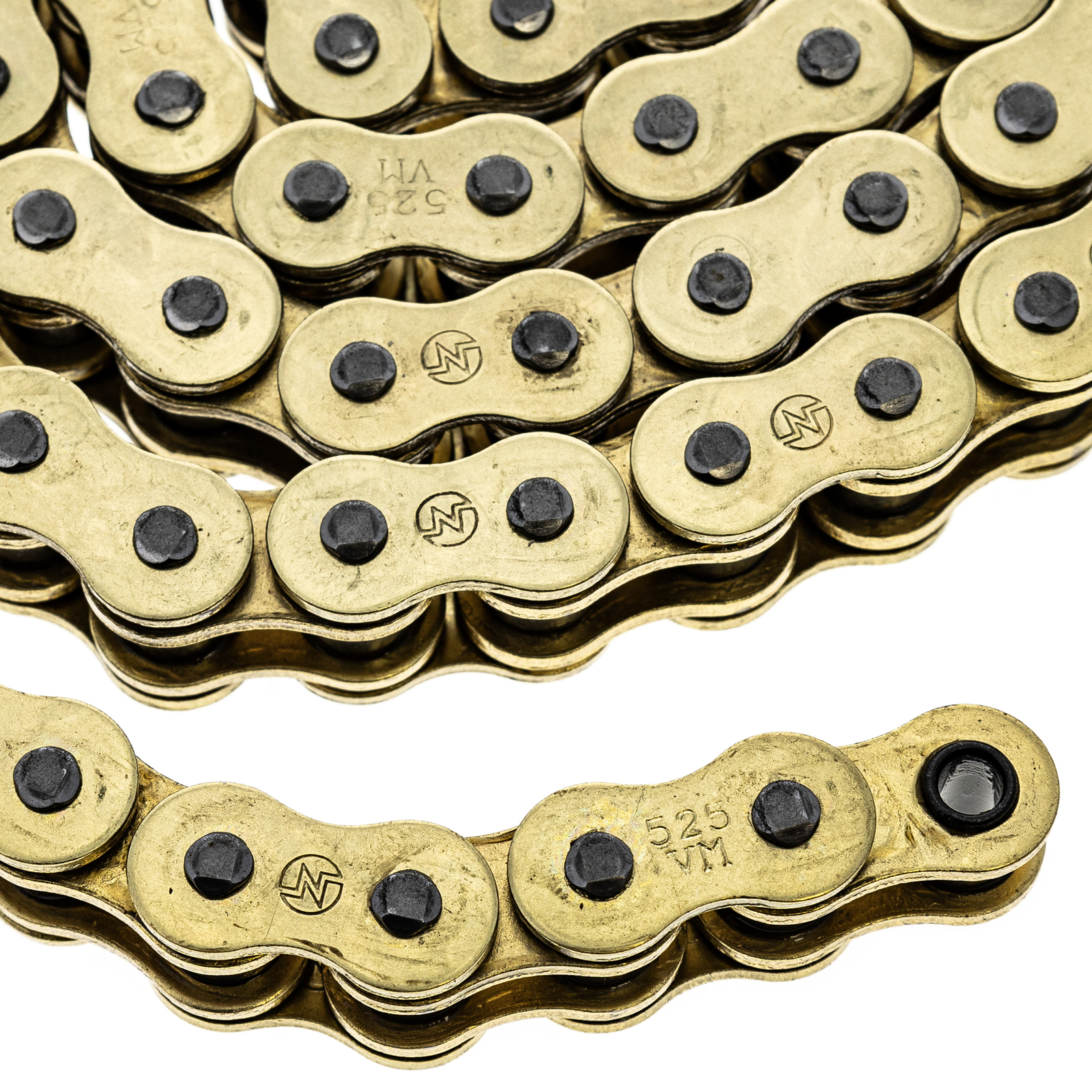 NICHE Gold 525 X-Ring Chain 120 Links With Connecting Master Link Motorcycle