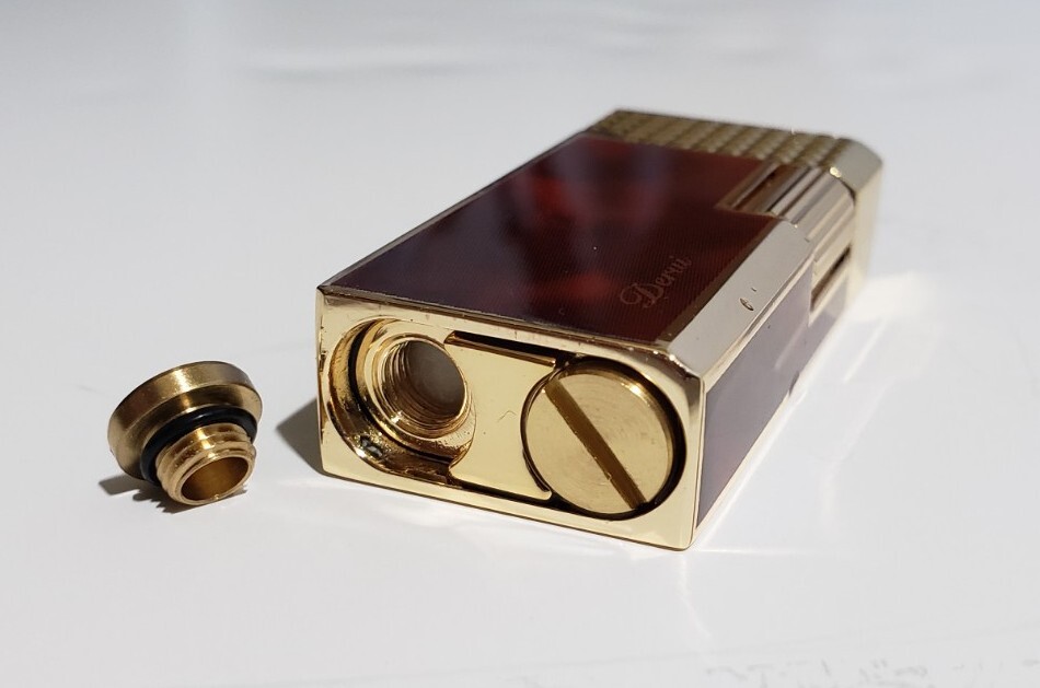 VINTAGE RETRO STYLE ROLLER LIGHTER Classic Retro Fuel Saving Lighter O Ring USA