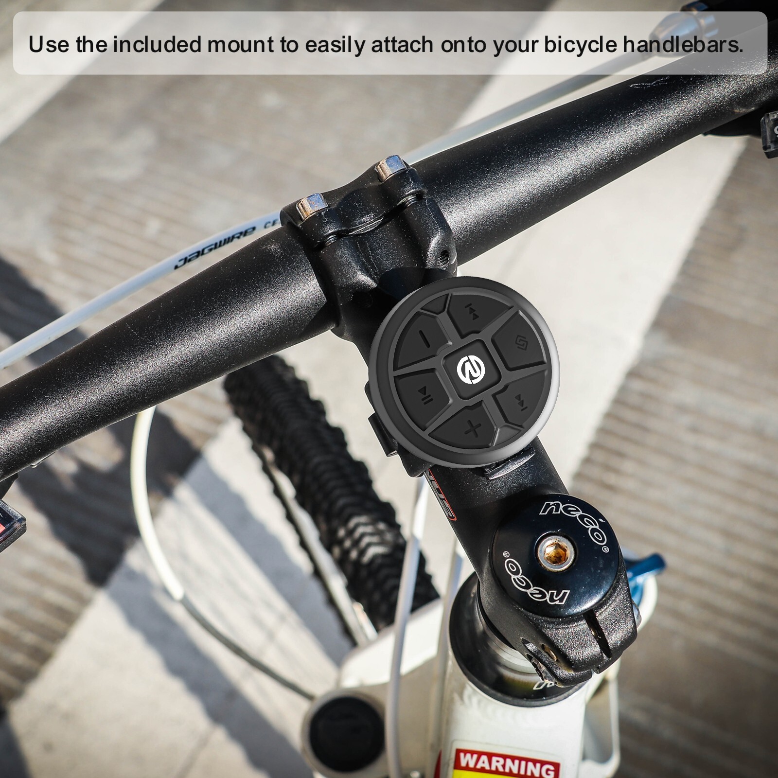 Recoil PRC-1 Waterproof Bluetooth Media Button Steering Wheel Remote Control