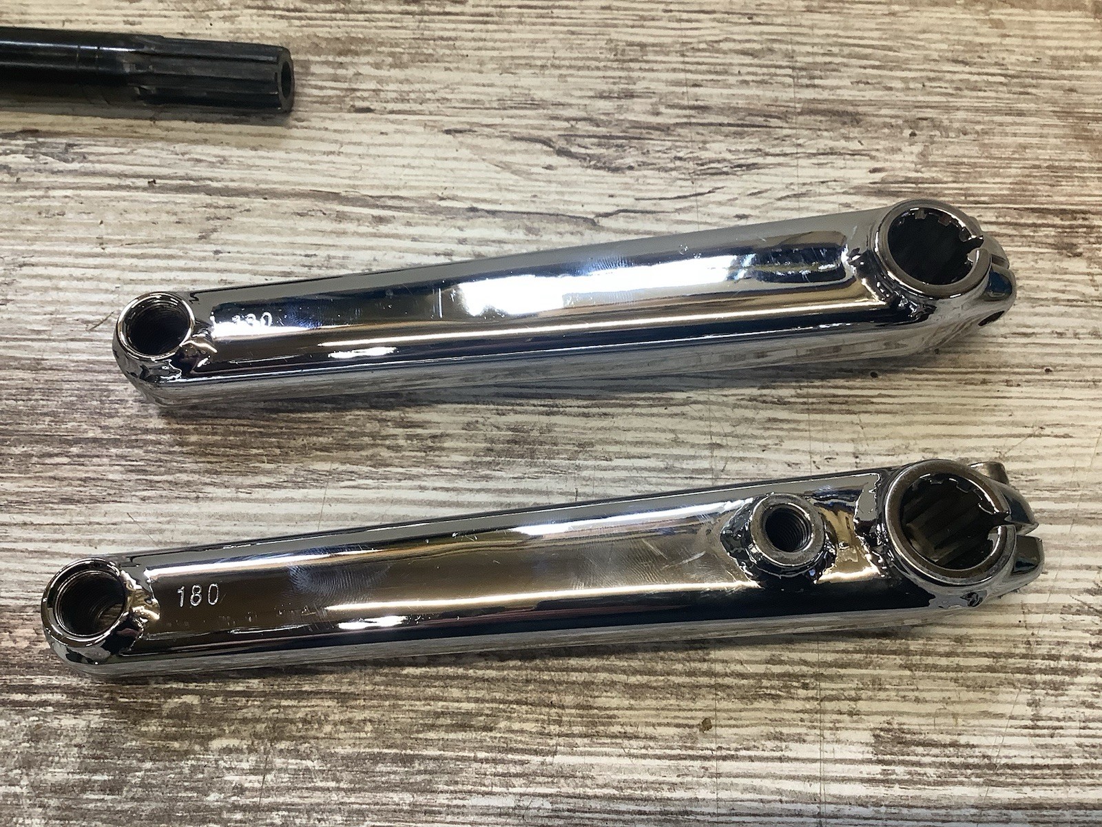 Gt Racing Chromoly Crank Set 180mm Mid School Race Dyno