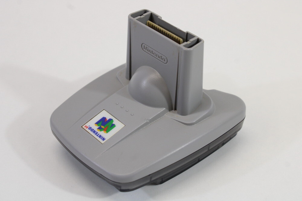 Official Nintendo 64 GB Transfer Pack Pak Gameboy N64 Authentic OEM NUS-019 EA17