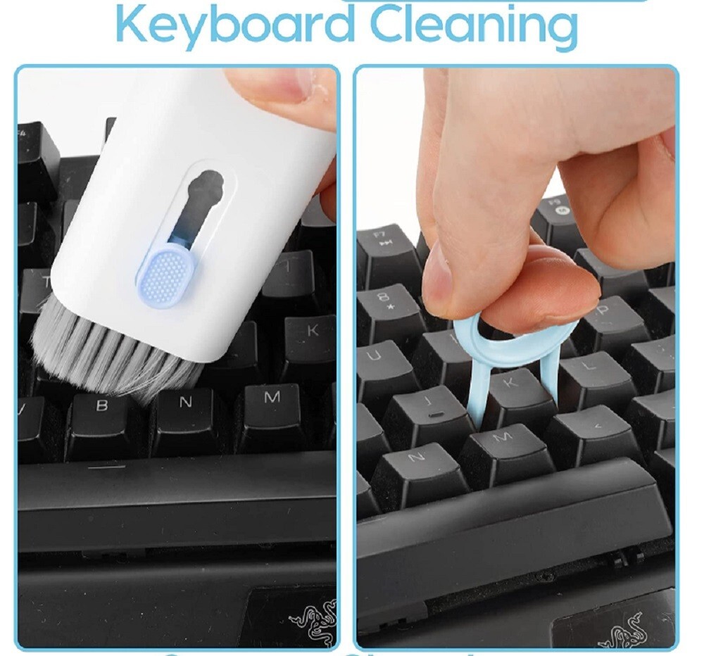7-in-1 Keyboard Cleaning Kit - Universal Screen, Earphone Dusting & Brush Tool