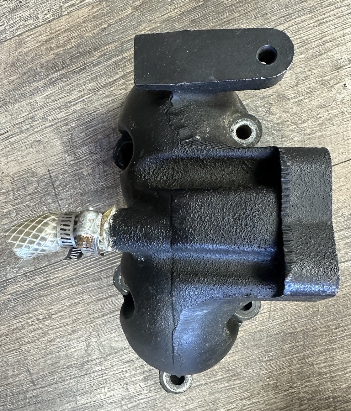 Kawasaki 650 SC, TS Coffman exhaust pipe muffler manifold