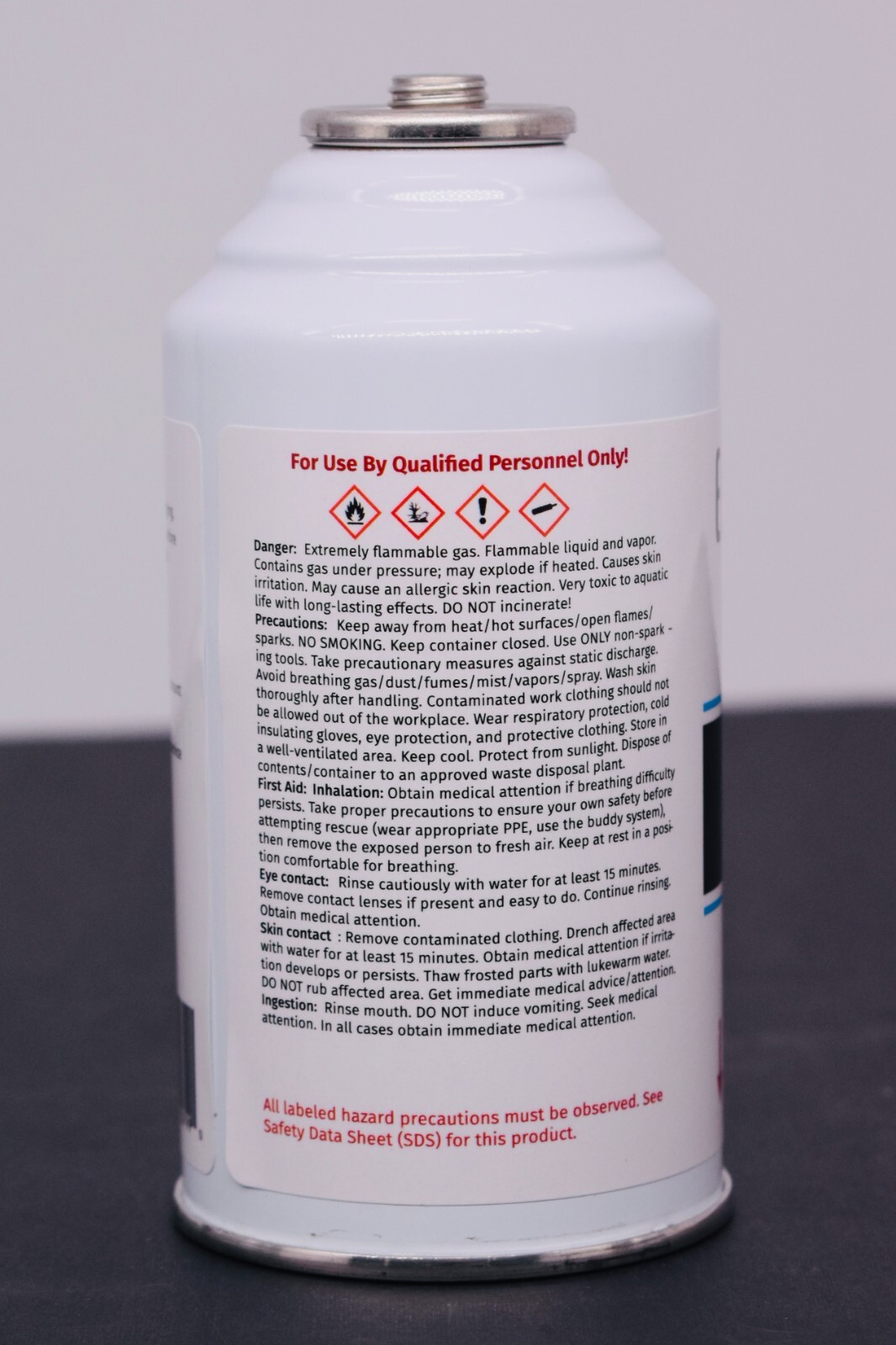 R-600a Refrigerant Inverted Piercing 6 oz Case/2 #8070