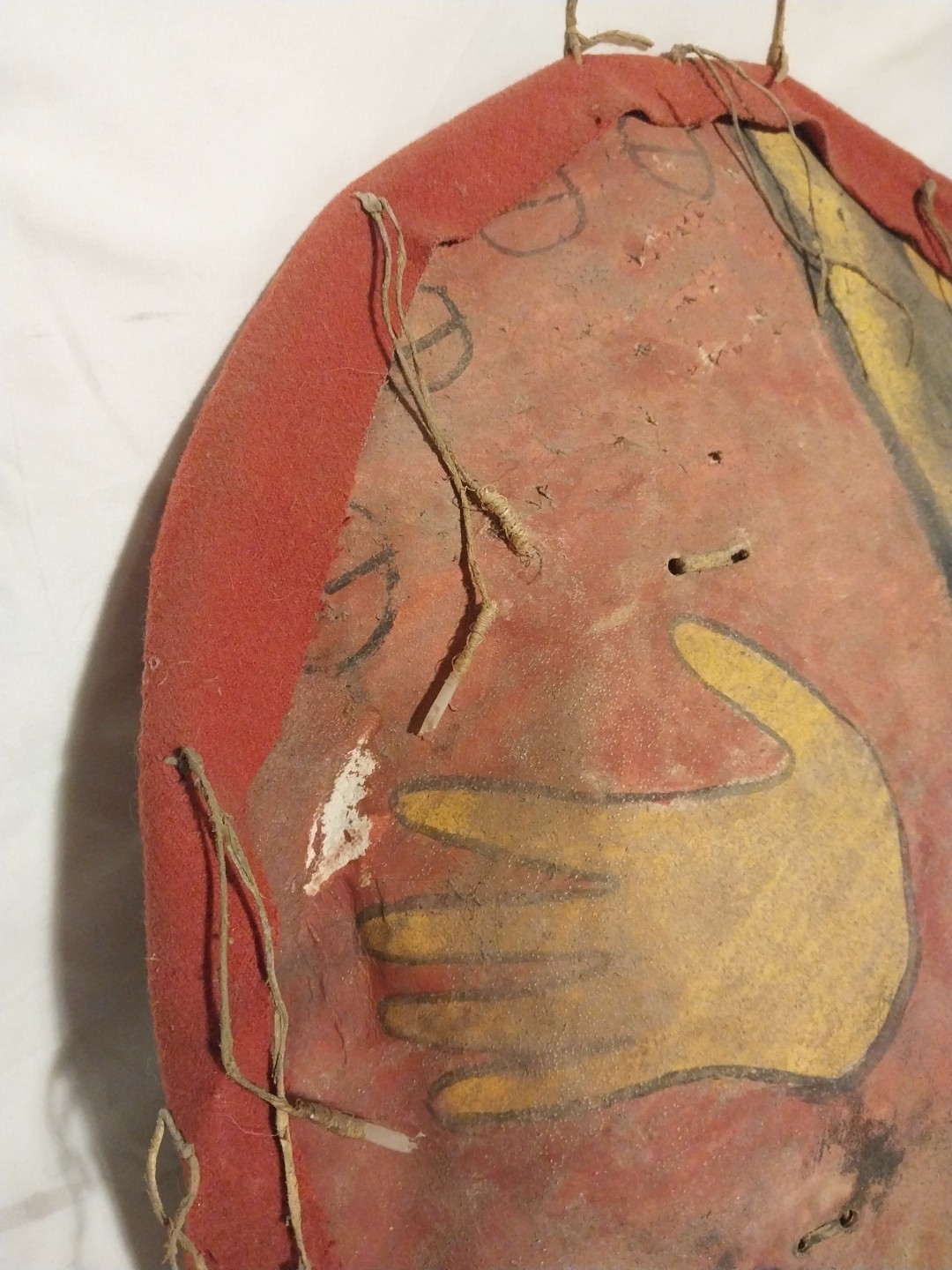 Native American Shield Plains Style Old Unsigned