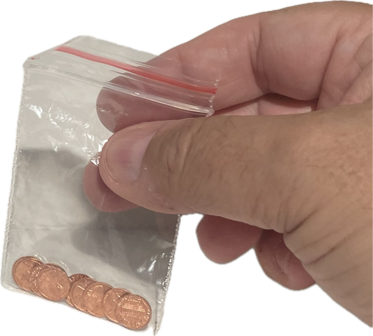 10 Set MINI PENNIES Tiny Penny Lincoln Coins For Magic Tricks Shrinking Joke