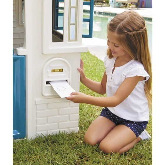 Little Tikes Cape Cottage Pretend Playhouse with Working Door, Toddlers Ages 2+,