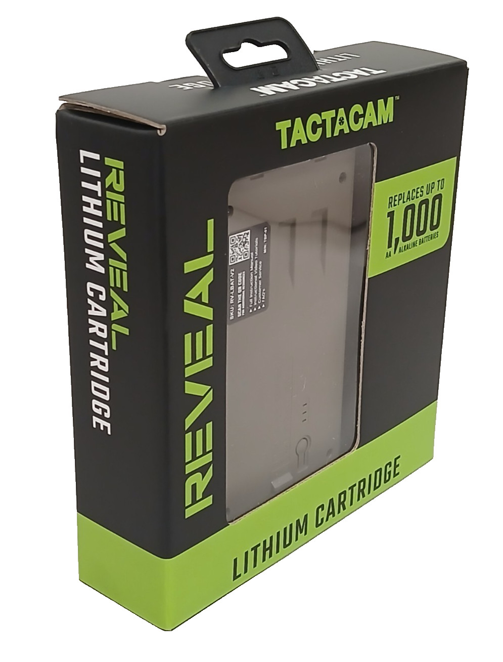 NEW Tactacam Reveal RV-LBAT-V2 Rechargeable Lithium V2 Cartridge Battery Pack