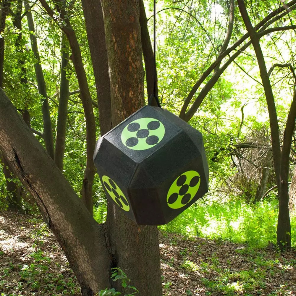 Archery Polyhedral Target 3D High Density Self Healing Foam Cube Target Shooting