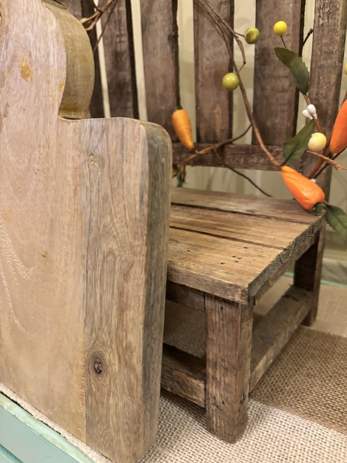 🐰New Wooden Bunny Ear Cutting Board🐰