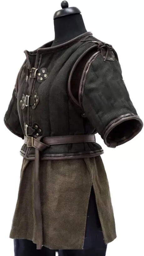 Medieval Coat Jacket Gambeson Aketon Sca Larp Costume Armor