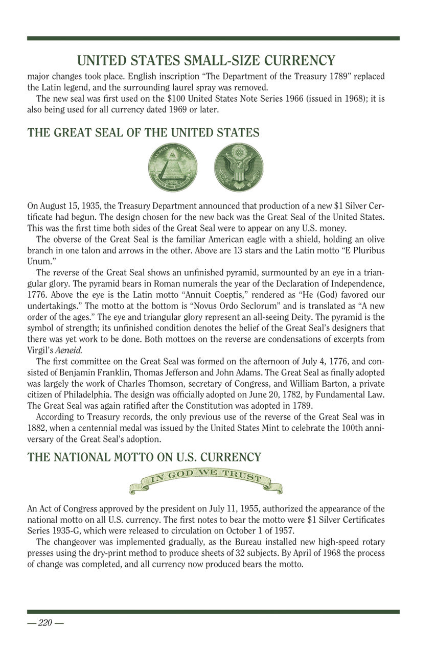 Red Book Collectors Series: A Guide Book of United States Currency, 9th Edition