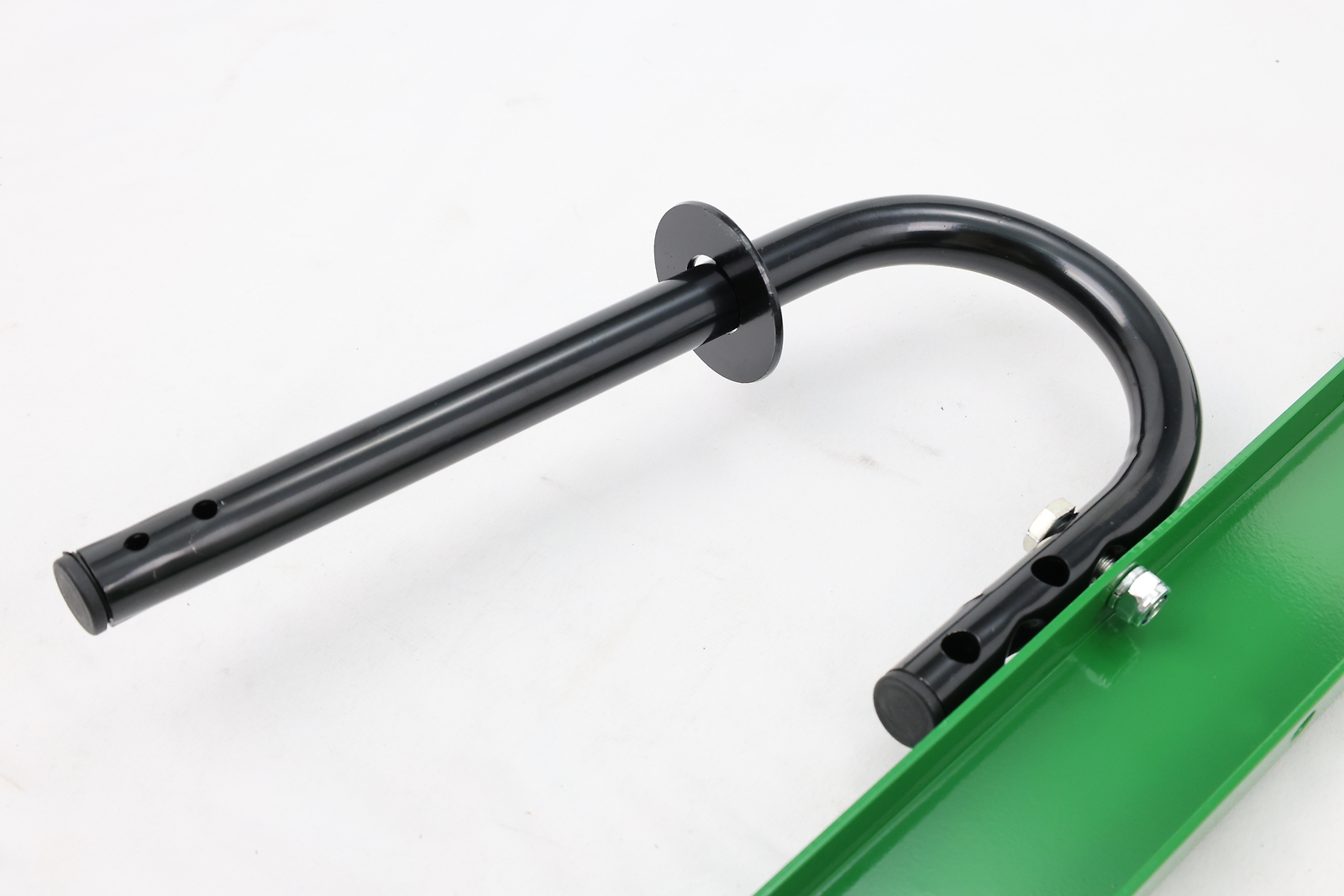 GREEN 3 Place Weedeater Trimmer Racks For OPEN Landscape Truck&Trailer w/ Lock