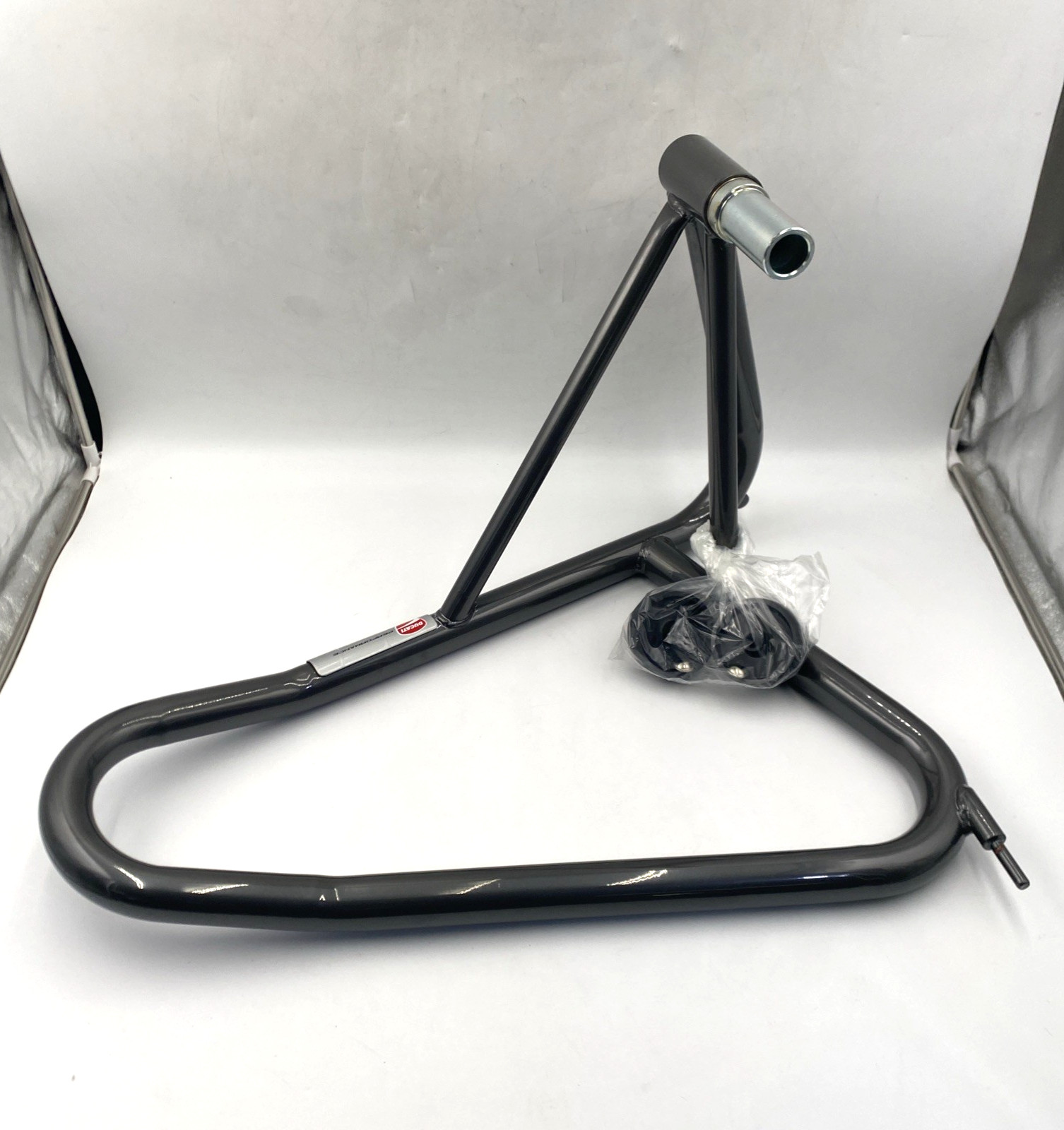 oem Ducati 96757207BA Black Rear Single Side Paddock Stand 09-10 SuperBike 1098