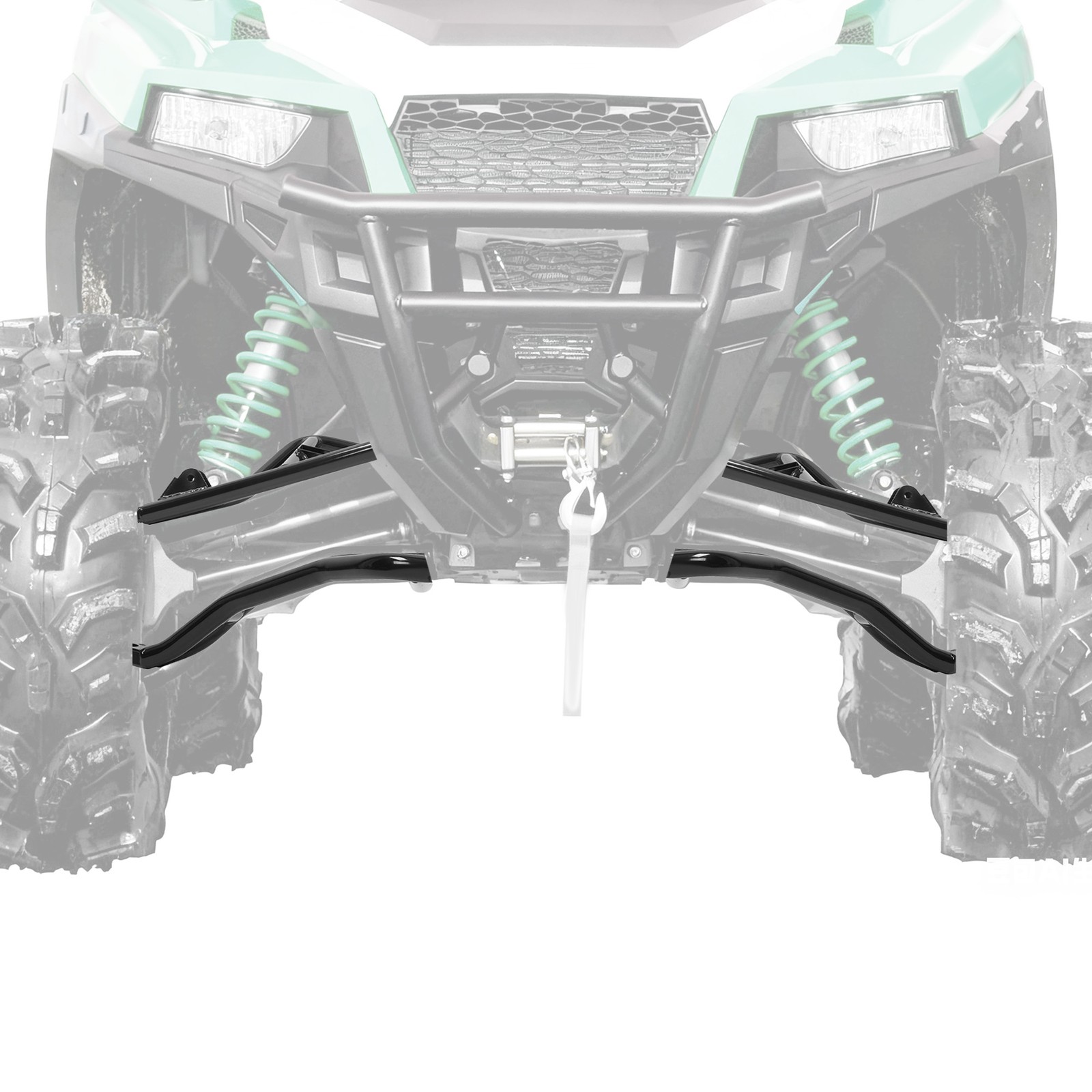 For Polaris General 4 2017 2018 2019 2020 21 22 1.5" Offset Front Steel A-Arms