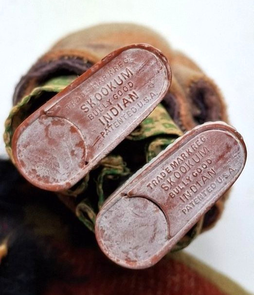 Skookum Bully Good Indian Native American Dolls ~ Lot of 4 Mom baby, 3 children