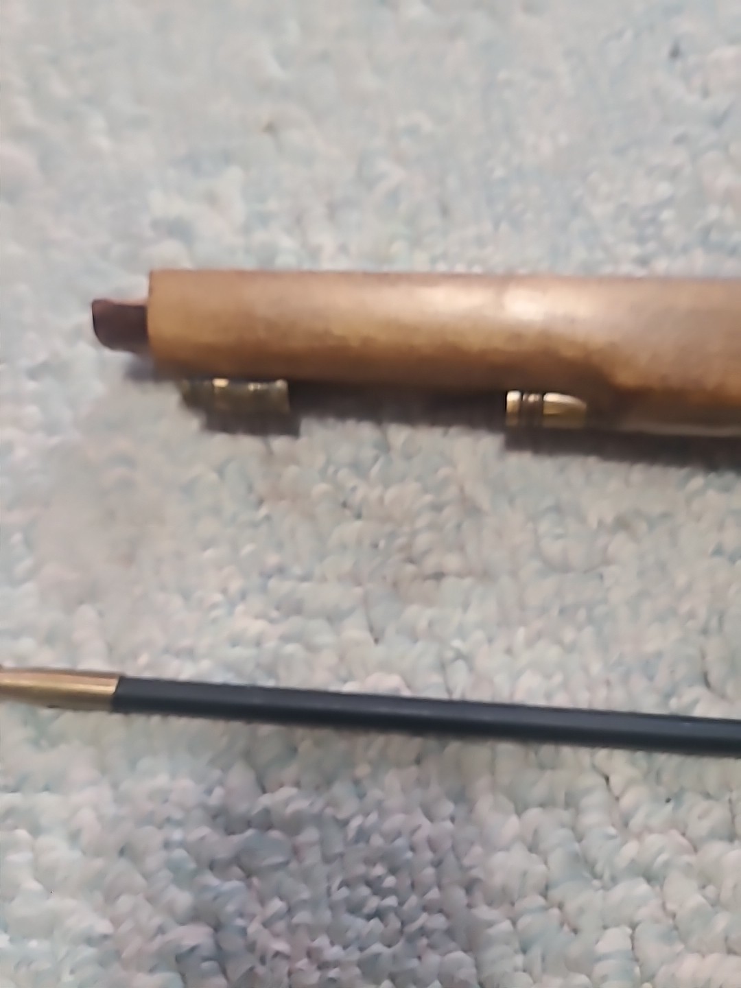 Black Powder Cva Kentucky Pistol Stock Lock Trigger Trigger Guard Thimbles