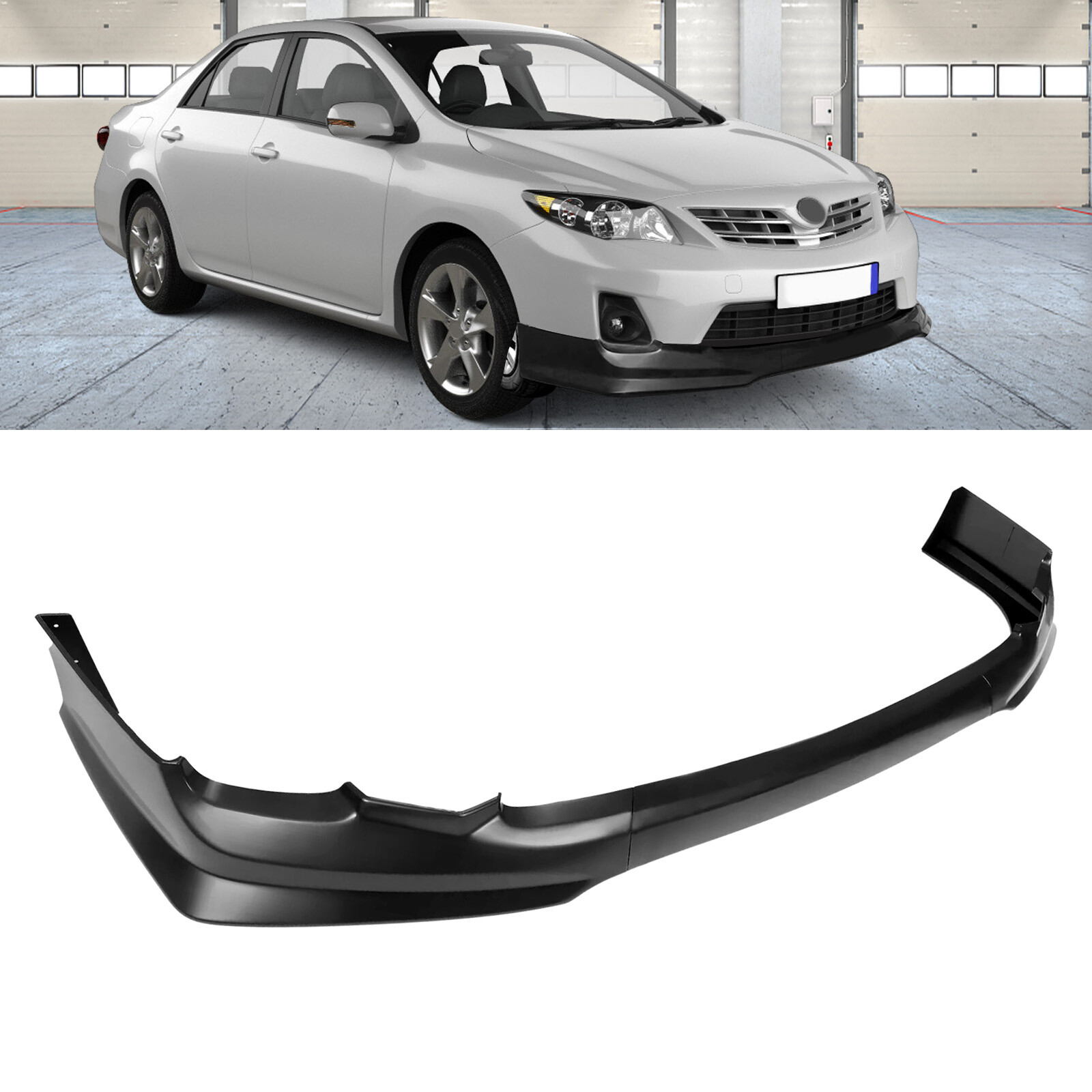 For Toyota Corolla 2011-2013 (US-Spec) T Style Front Bumper Lip Chin Spoiler