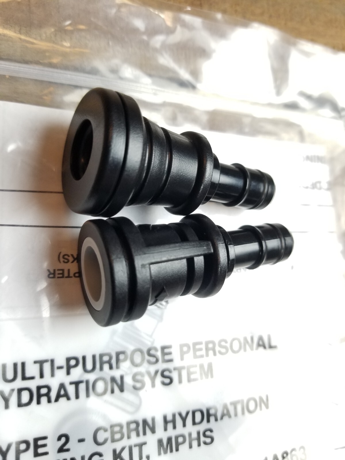 4 Pc Camelbak Replacement Bite Valve Mouthpiece Hydrolink TYPE 2 Conversion Kit