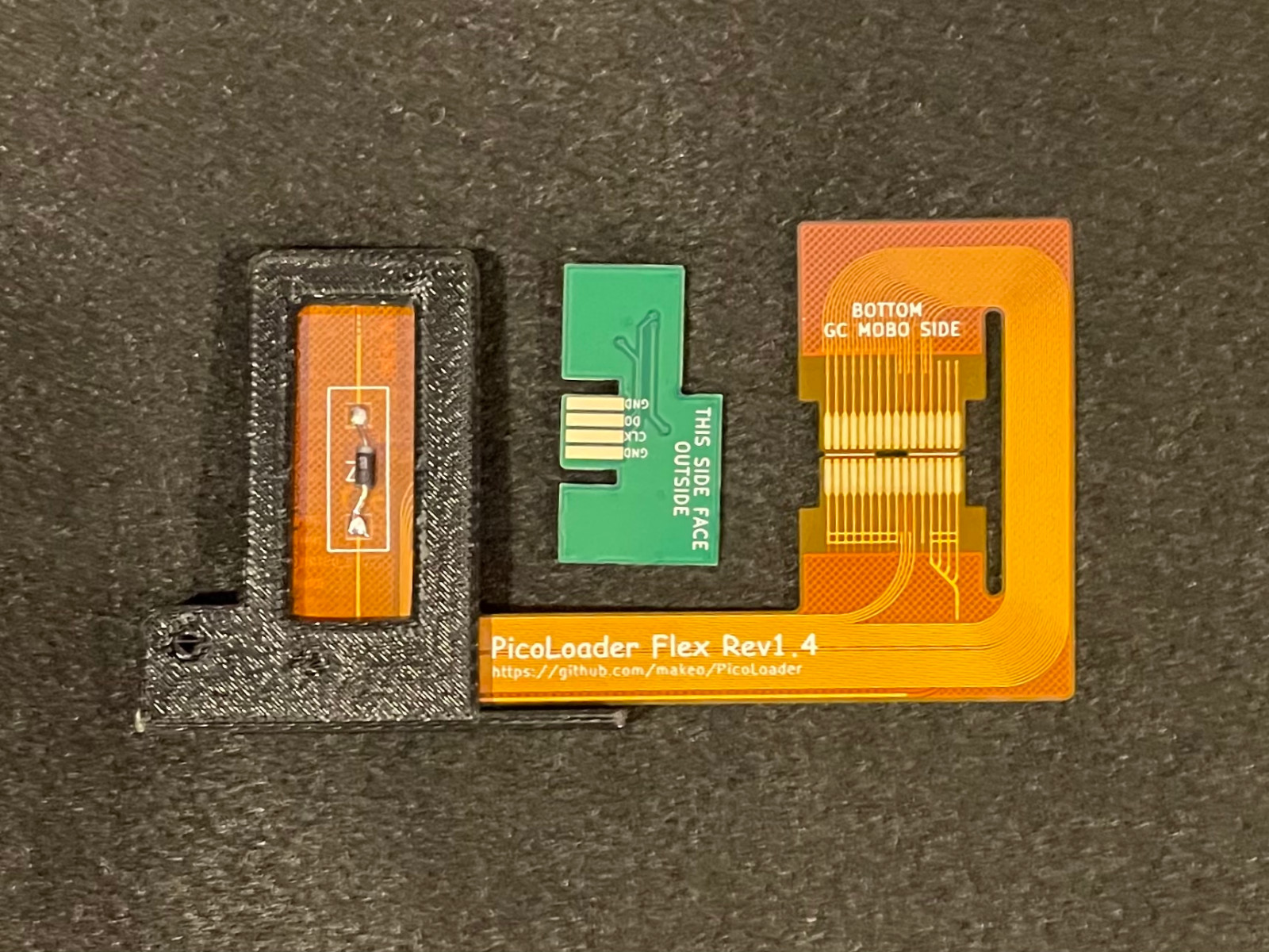 PicoLoader Flex Cable With SD2SP2 V2.0 and Mount Bracket Kit Fully Soldered