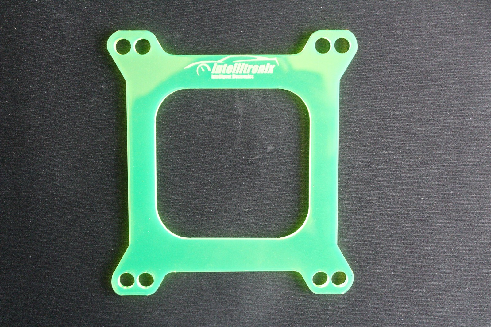 1/4'' Carb Spacer, Holley Carburetor Transparent Acrylic Spacer, Made in USA!