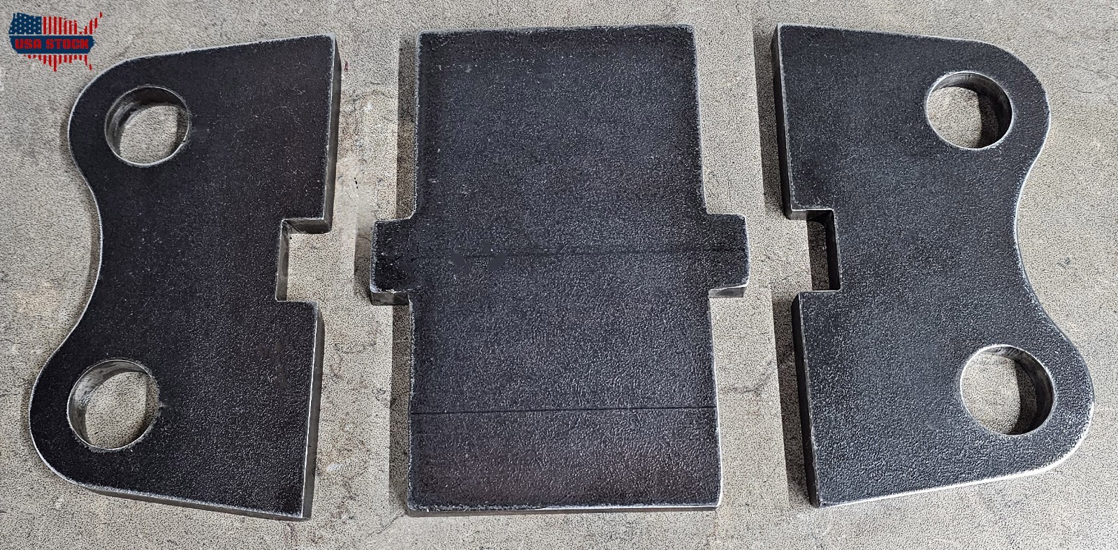 Chinese Mini Excavator Bucket / Attachment Ears – Fits 1" Pins / 25mm