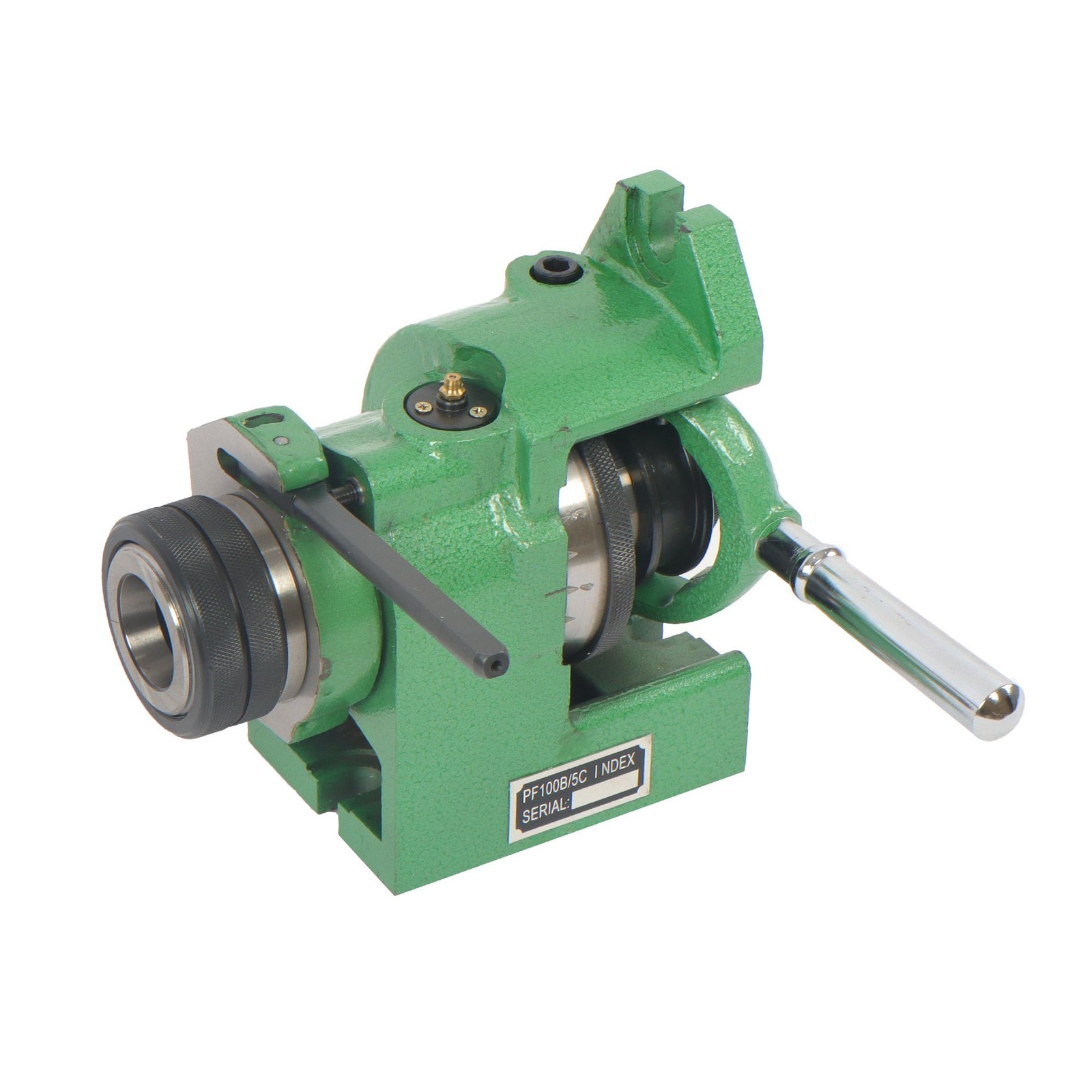 Vertical Horizontal 5C Collet Spin Index Fixture Milling .0004" Spindle Thread