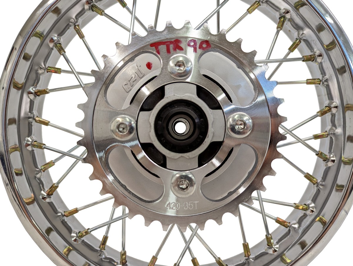 Complete Rear Rim Wheel Brake Sprocket for Yamaha TTR 110 TTR110