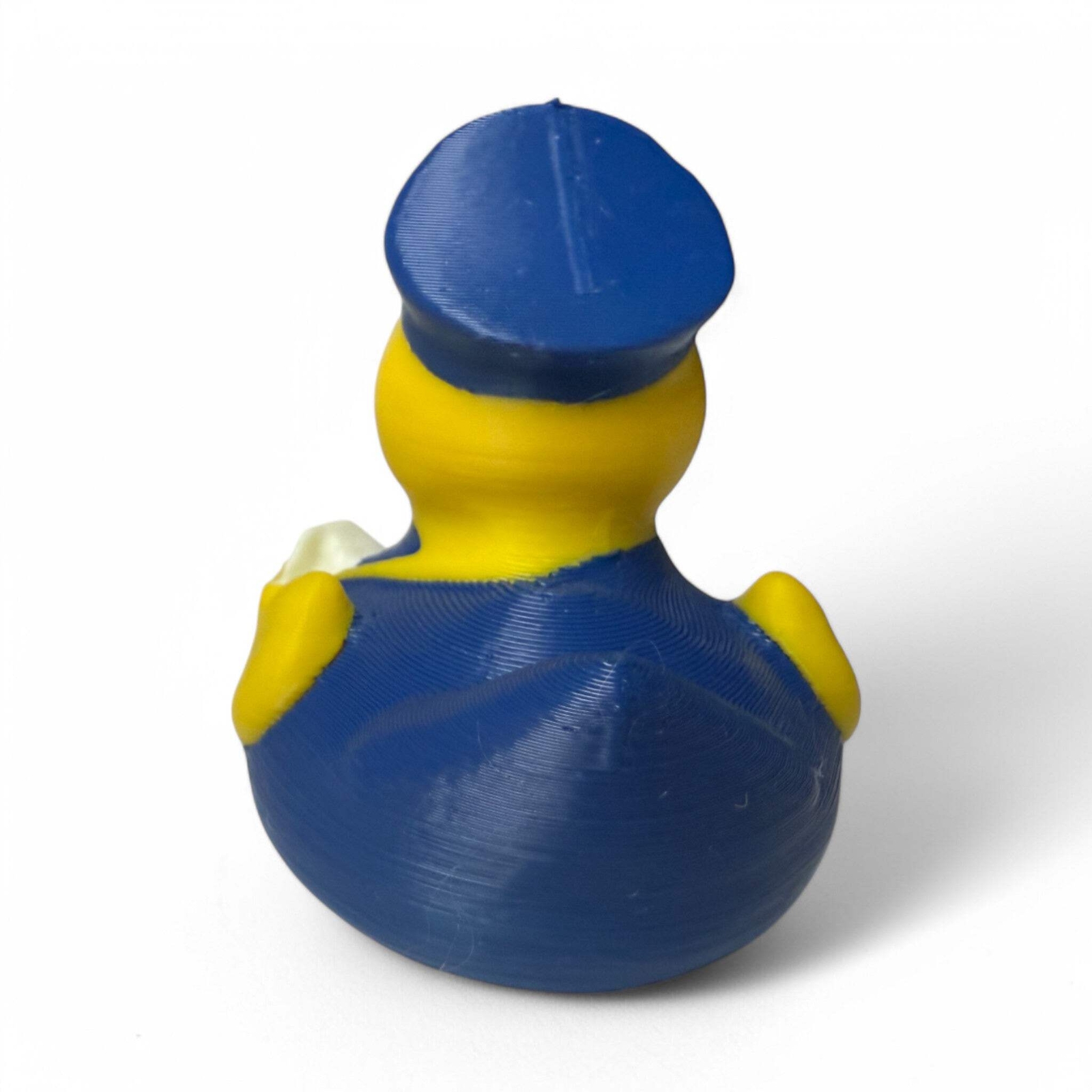 Mail Carrier Duck – 3D-Printed Postal Duck Toy with Cap & Bag