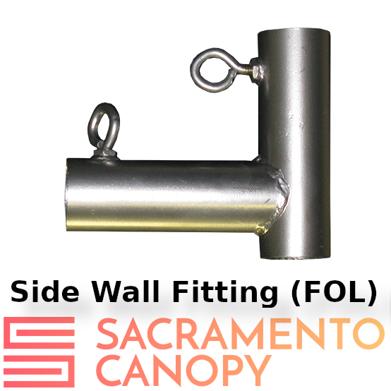 Low Peak Canopy Fittings Kits, DIY Carport or Greenhouse, EMT Connector Parts