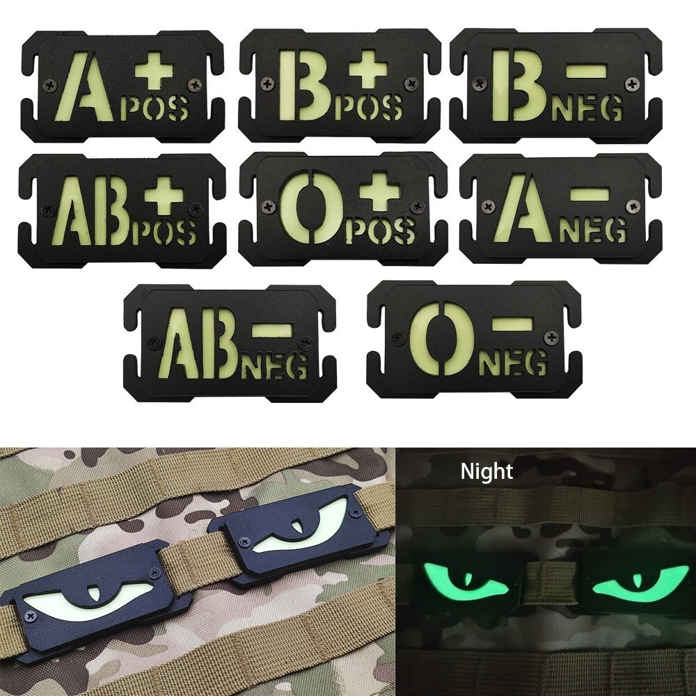 Luminous MOLLE Strip for Backpacks Night Running Outdoor ID Tag"