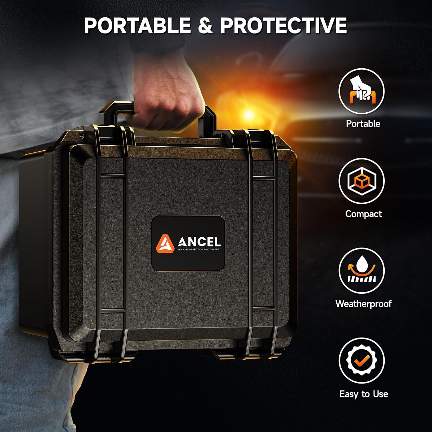 Ancel L8000 EVAP Smoke Machine Leak Tester Dual Mode Diagnostic Turbo System Kit