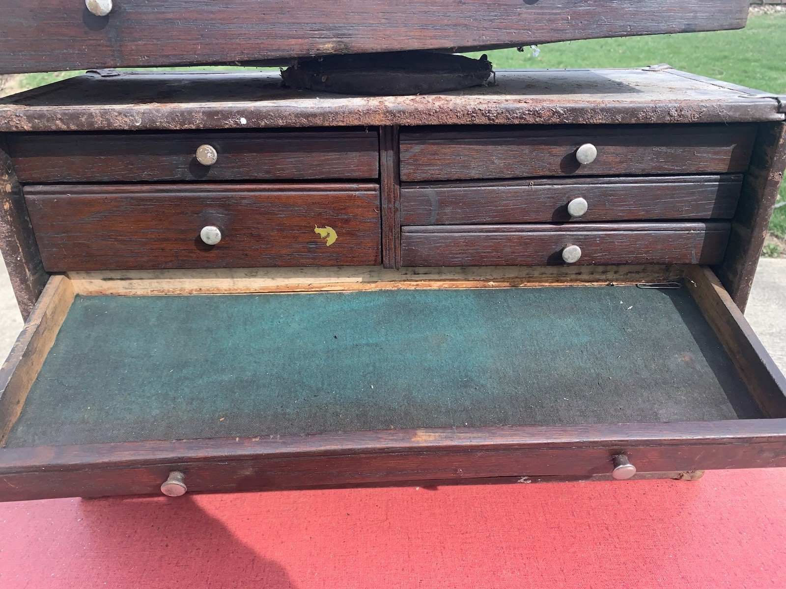 Survivor Metal Clad/Wood Machinist Toolbox Possibly SIPCO MFG ? Needs TLC