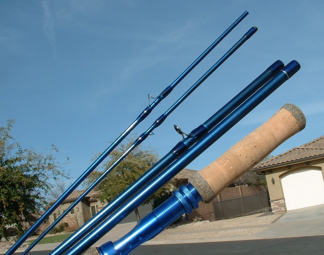 Santiam 11'2" 8/9wt Graphite Alaskan Travel Series 5pc Switch Rod w/HARD CASE