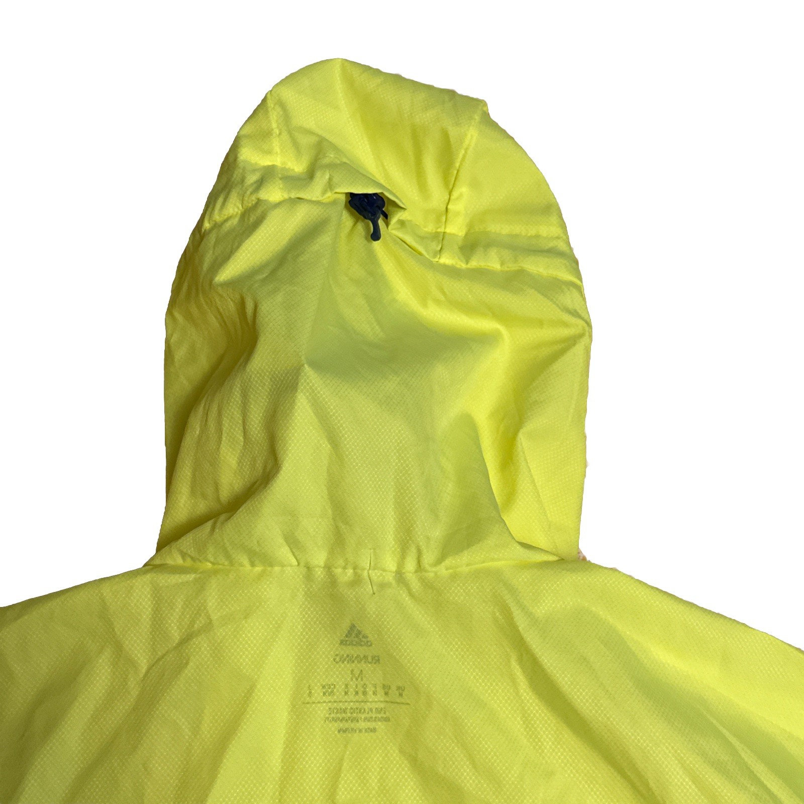 Adidas Mens Yellow 2022 Boston Marathon Volunteer Running Jacket HG1633 MED