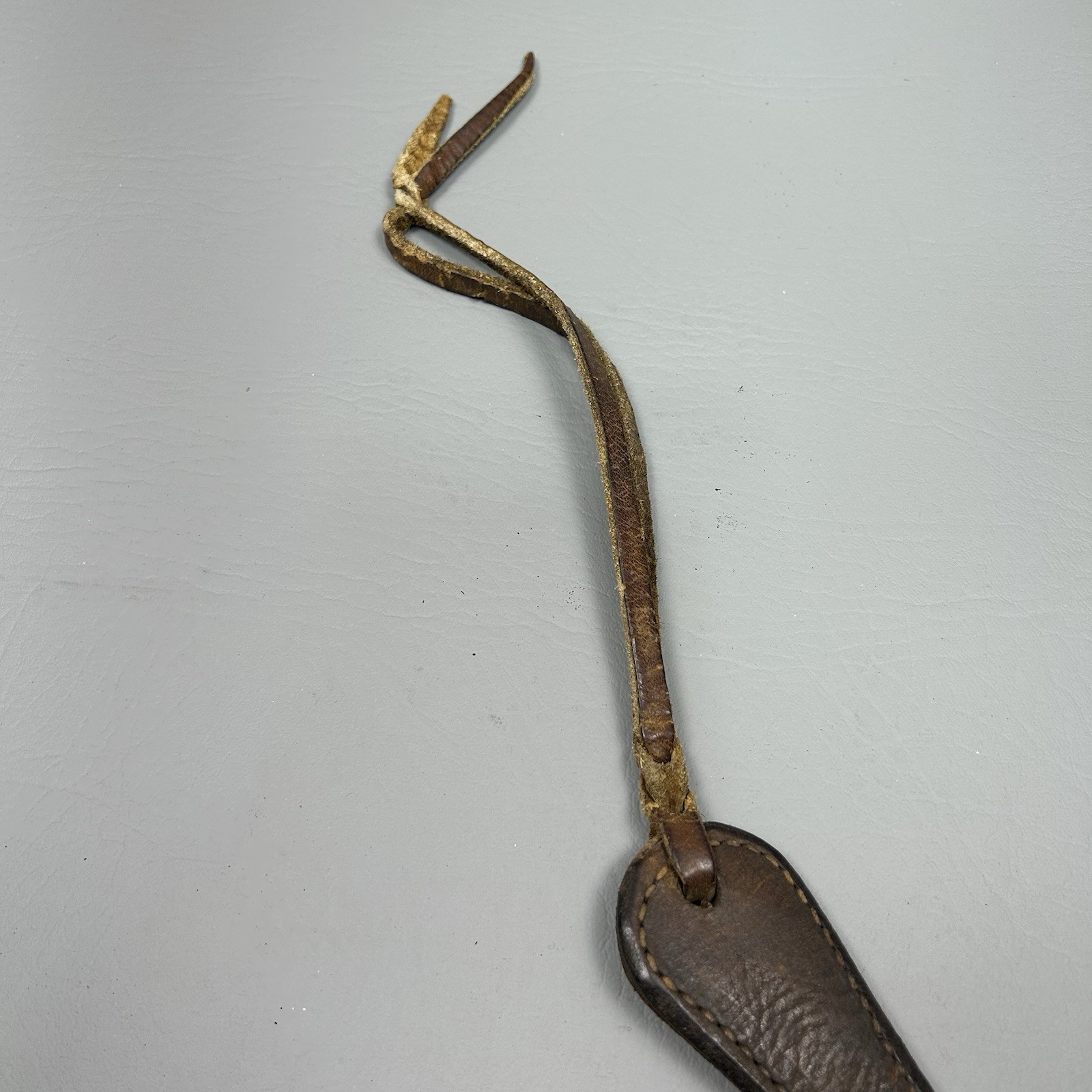 Vintage Leather Horse Riding Crop BDSM Whip Wrist Loop