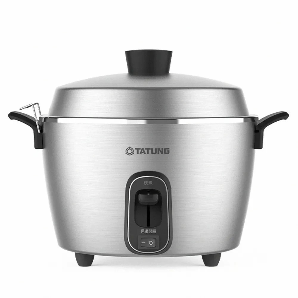 全配版 - NEW TATUNG TAC-06R-MMV2L 6 CUP all stainless steel Rice Cooker Pot AC 220V