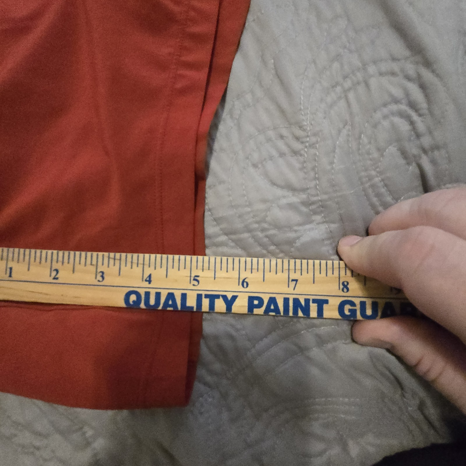 Lululemon Pace Breaker Linerless Shorts Men's Medium Red Drawstring Athletic