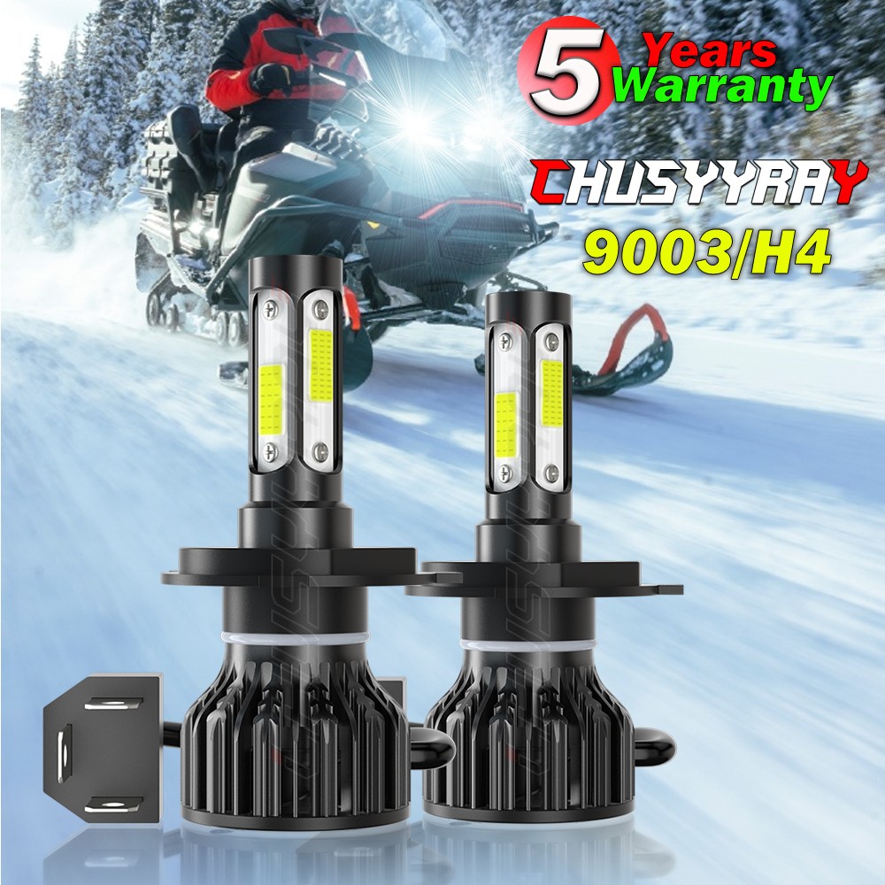 Ultra Bright LED headlight bulb for 2009 Ski-Doo Summit 500SS Everest: High/Low