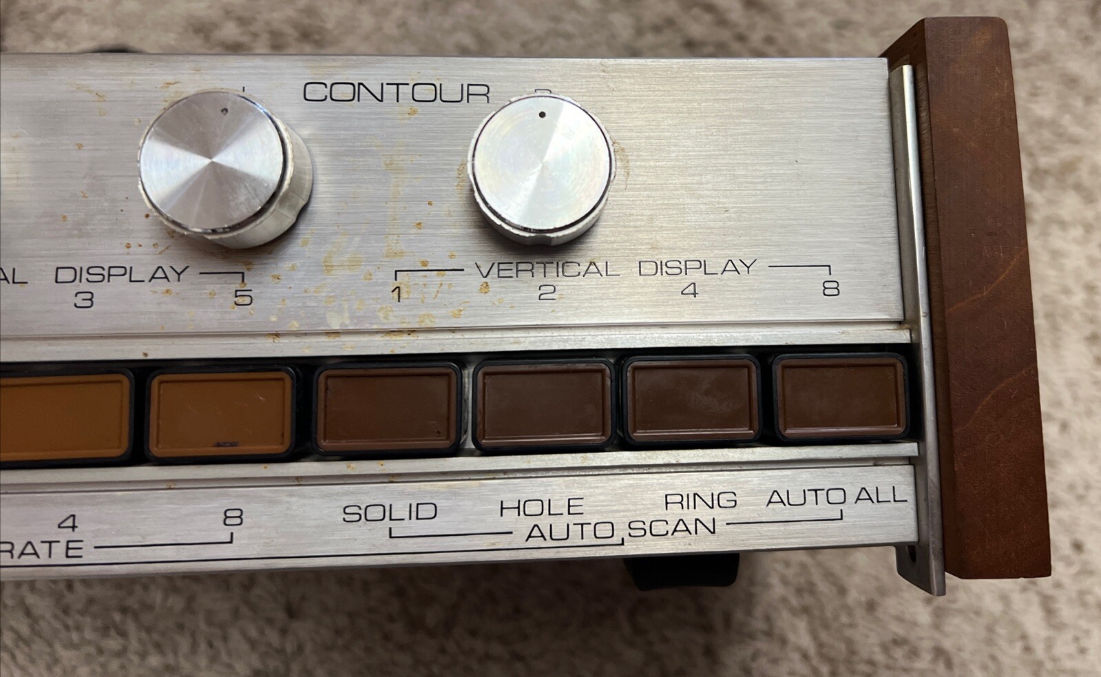 Vintage ATARI Video Music Model C-240 Electronic Music Visualizer 1977 Untested