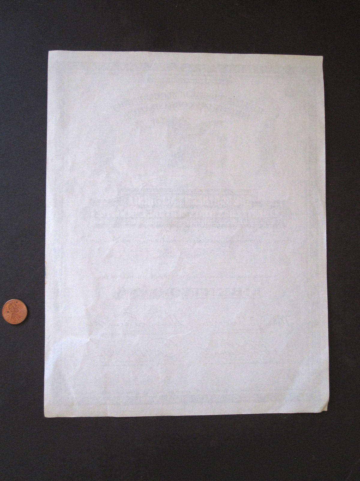 vTg 1918 WW1 Liberty Loan Committee 12th Federal Reserve District Calif certif